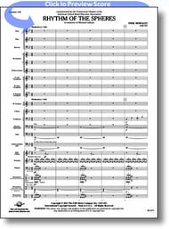 Rhythm of the Spheres Concert Band sheet music cover Thumbnail